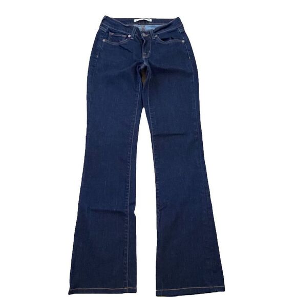 J brand ~ Blue Curvy Fit Boot Leg Denim Jeans ~ size 26 - Picture 2 of 11